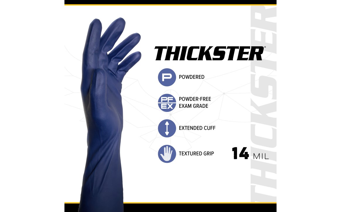 SAS Safety Group | Thickster® Powdered Latex Disposable Gloves